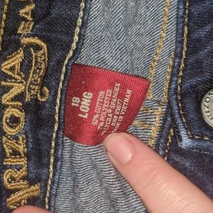 Arizona jeans size 19 long
